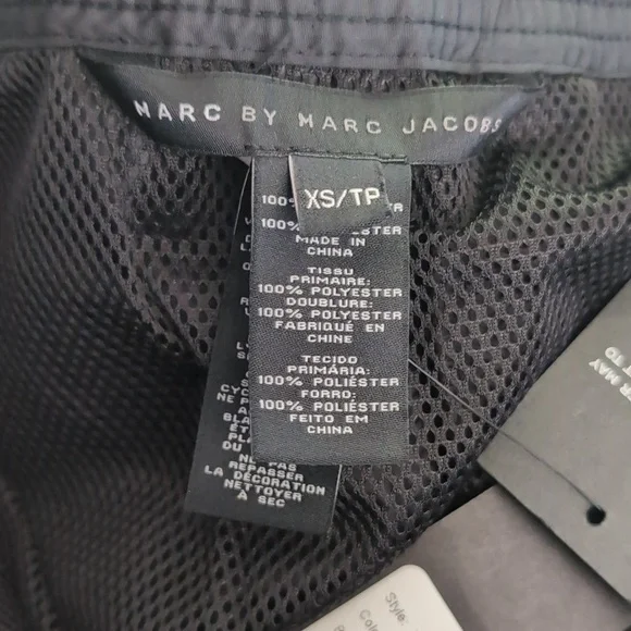 Marc Jacobs Black Swim Trunks NWT Size XS - Picture 5 of 11